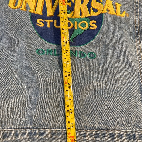 Last day! FINAL PRICE Men’s UNIVERSAL STUDIOS Denim Jacket EUC - Picture 7 of 15